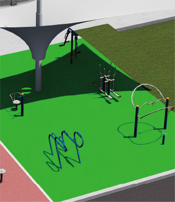 老年舒緩運(yùn)動(dòng)區(qū)